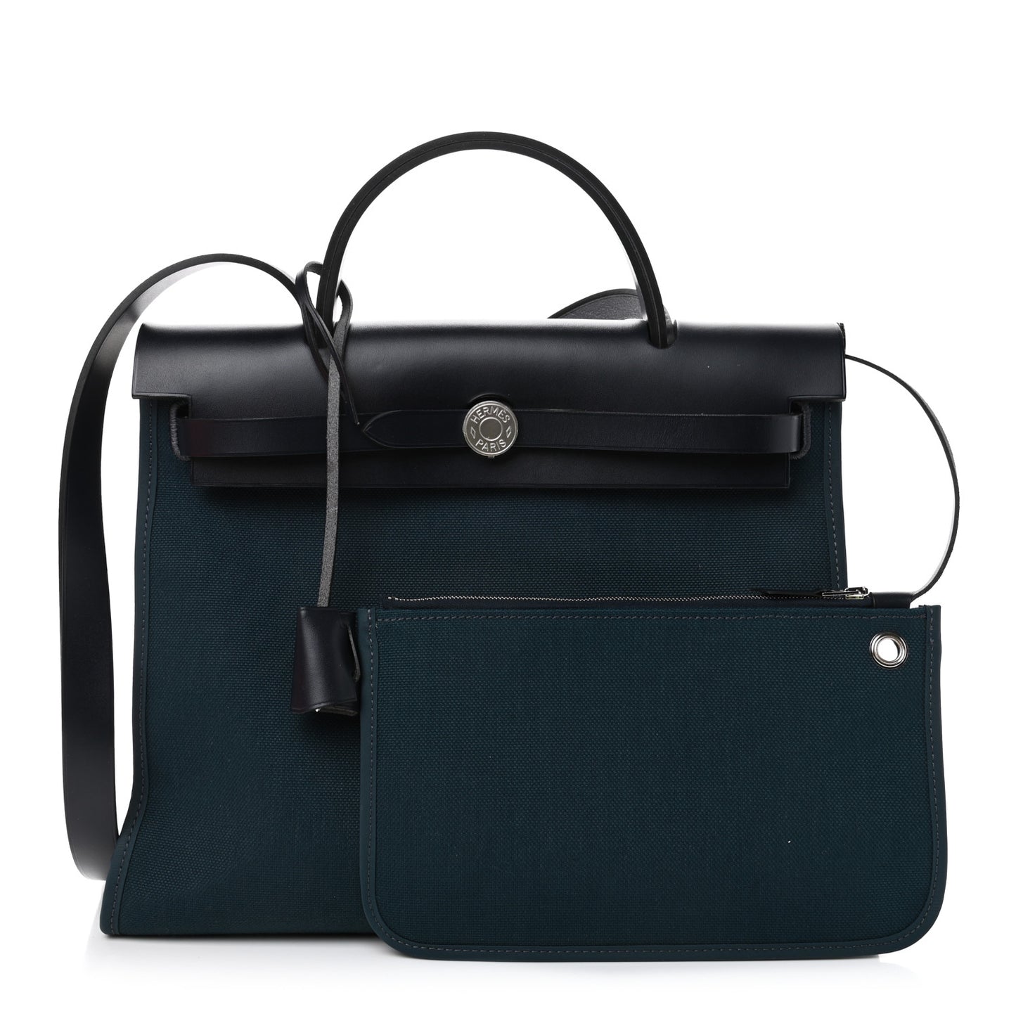 Toile Vache Hunter Herbag Zip PM 31 Bleu Nuit Bleu Ocean