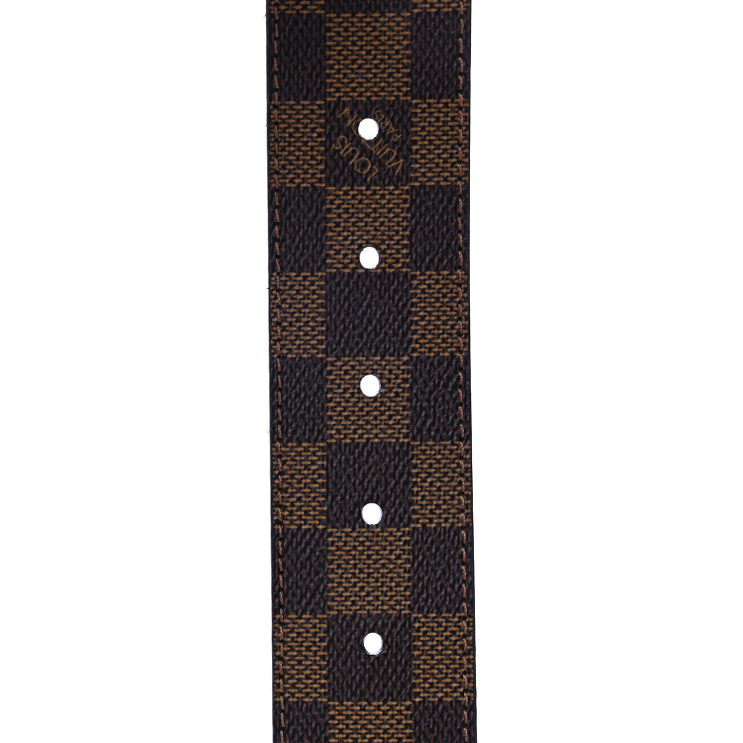 Damier Ebene 40mm LV Initiales Belt 85 34