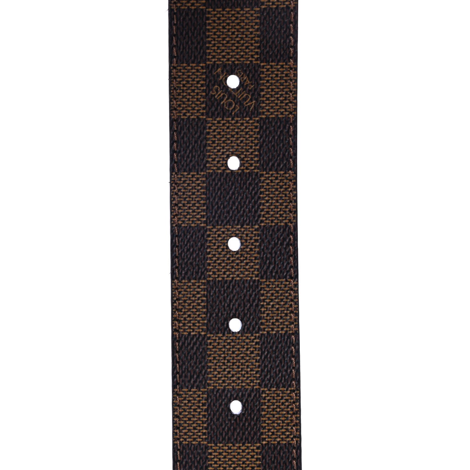 Louis Vuitton Damier Ebene 40mm LV Initiales Belt 85 34 5 of 5