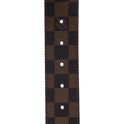 Louis Vuitton Damier Ebene 40mm LV Initiales Belt 85 34 5 of 5