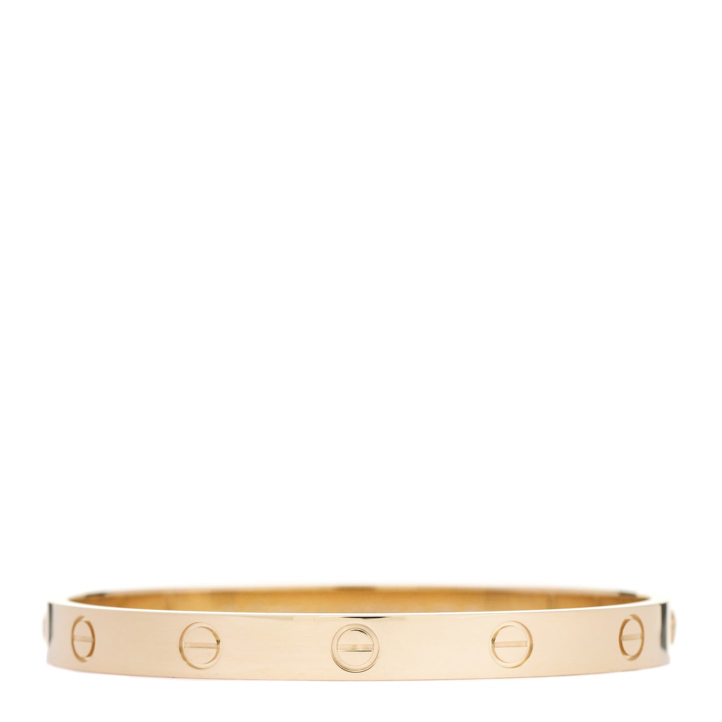 18K Yellow Gold LOVE Bracelet 17