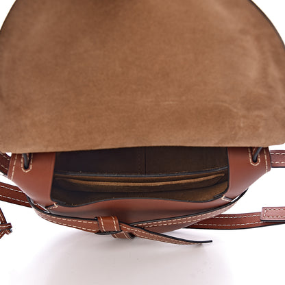 Loewe Calfskin Small Gate Crossbody Bag Rust 5 of 9