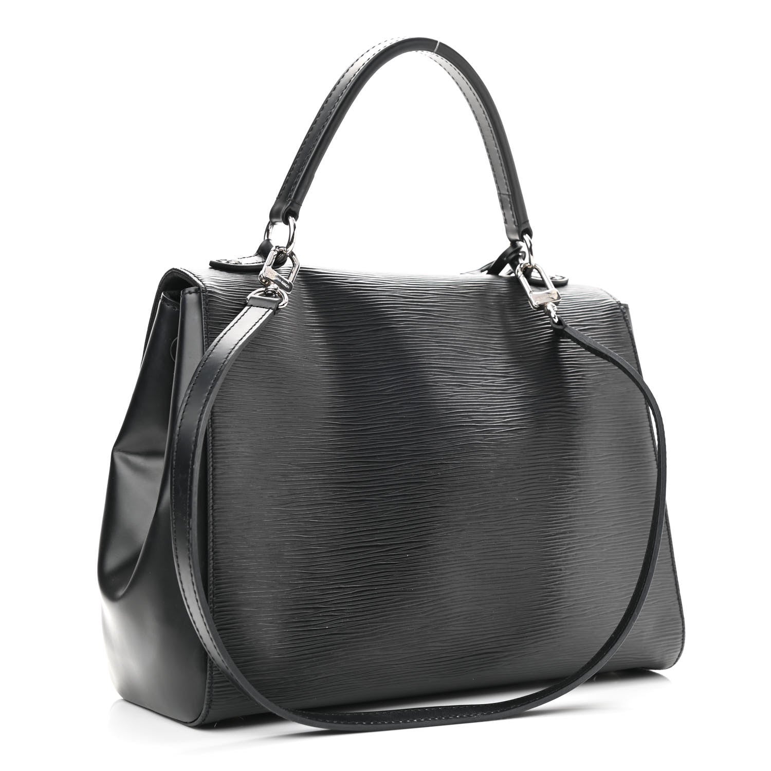 Louis Vuitton Epi Cluny MM Black 3 of 10