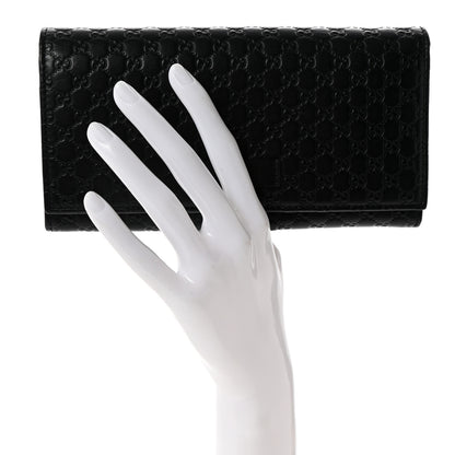 Gucci Soft Microguccissima Continental Wallet Black 2 of 11