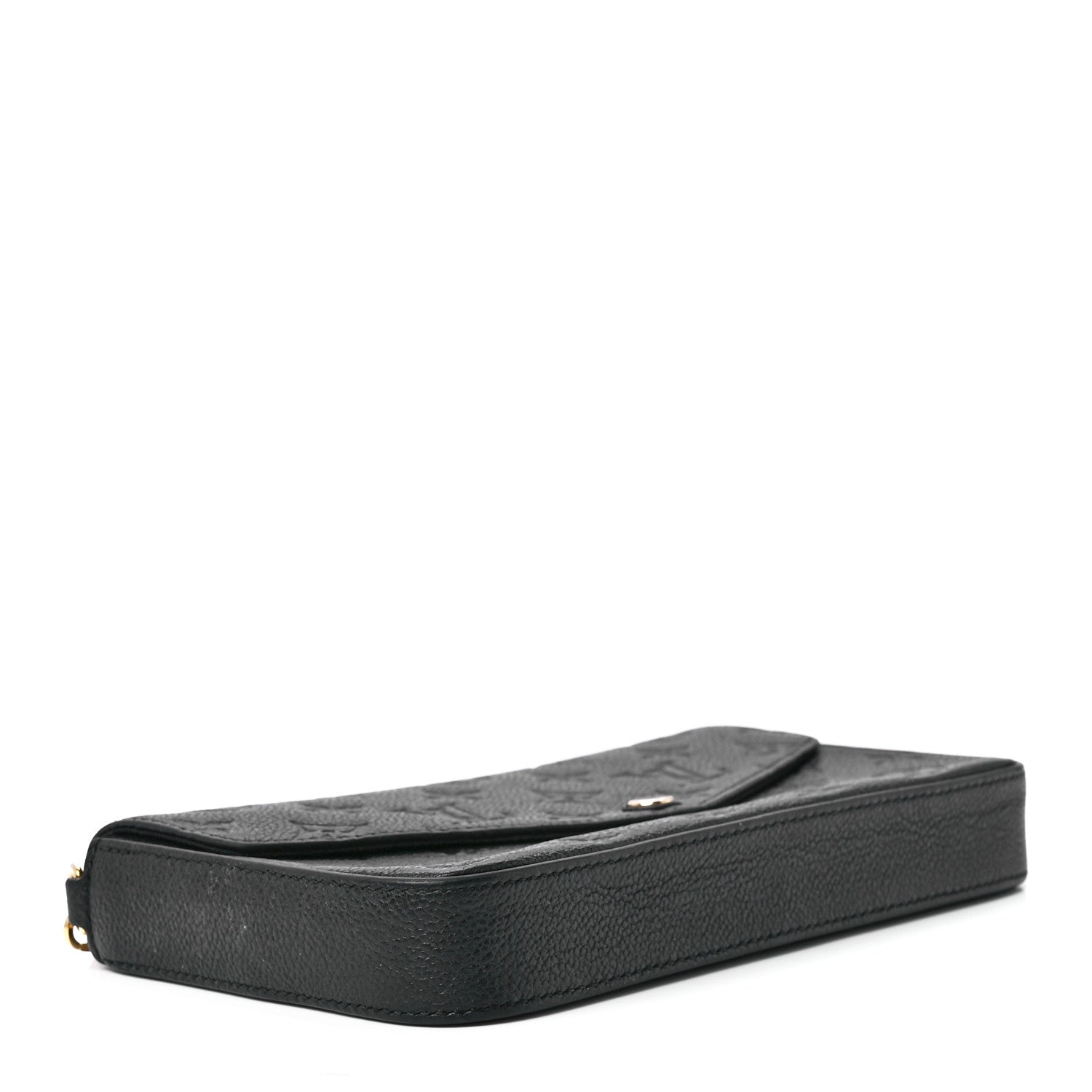 Louis Vuitton Empreinte Pochette Felicie Chain Wallet Black 5 of 14