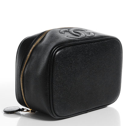 Chanel Caviar Cosmetic Case Black 4 of 9