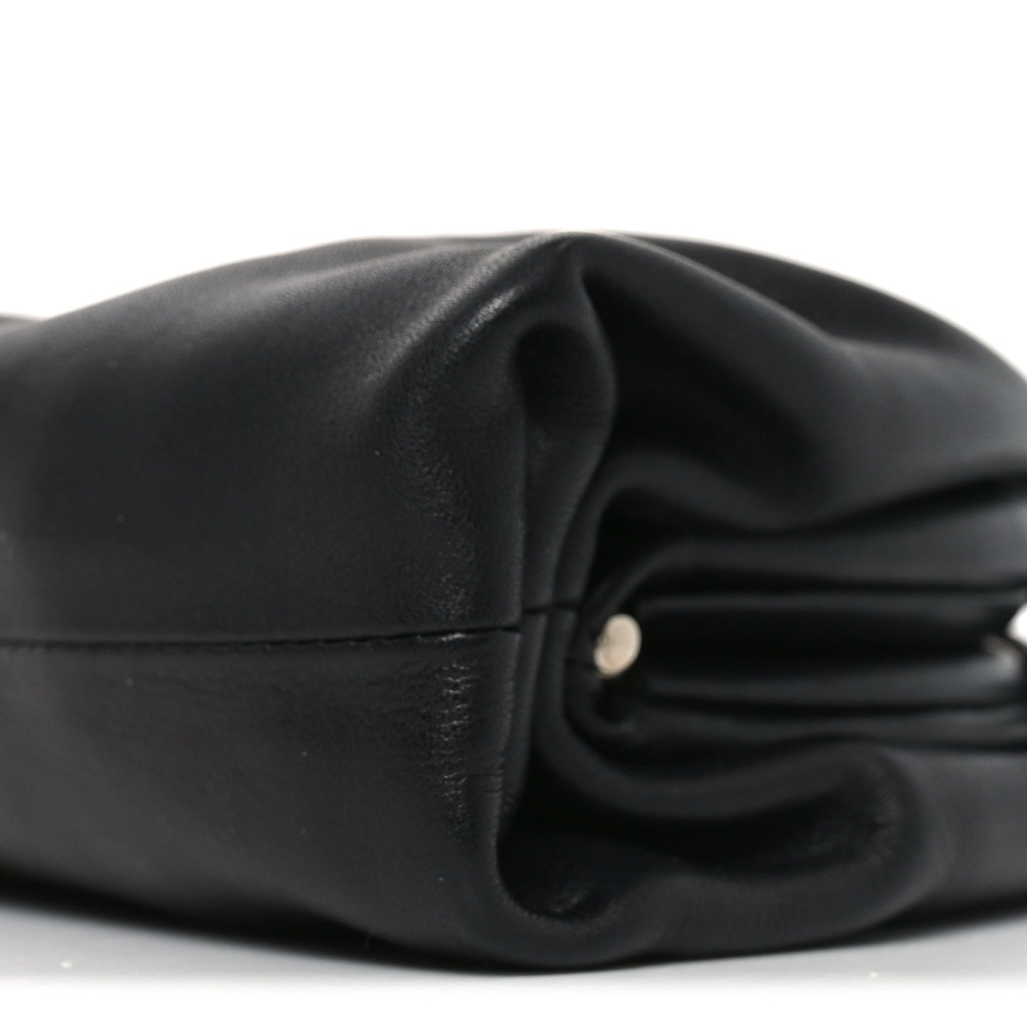 Butter Calfskin The Mini Pouch Black