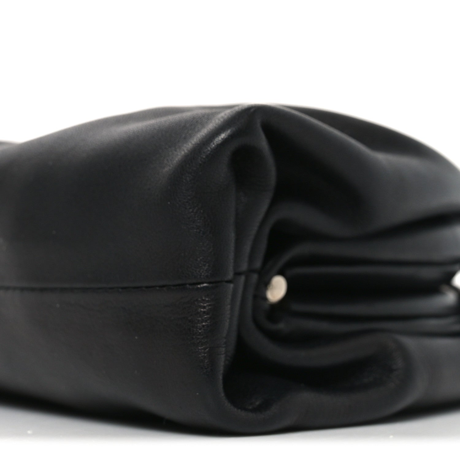 Bottega Veneta Butter Calfskin The Mini Pouch Black 11 of 12