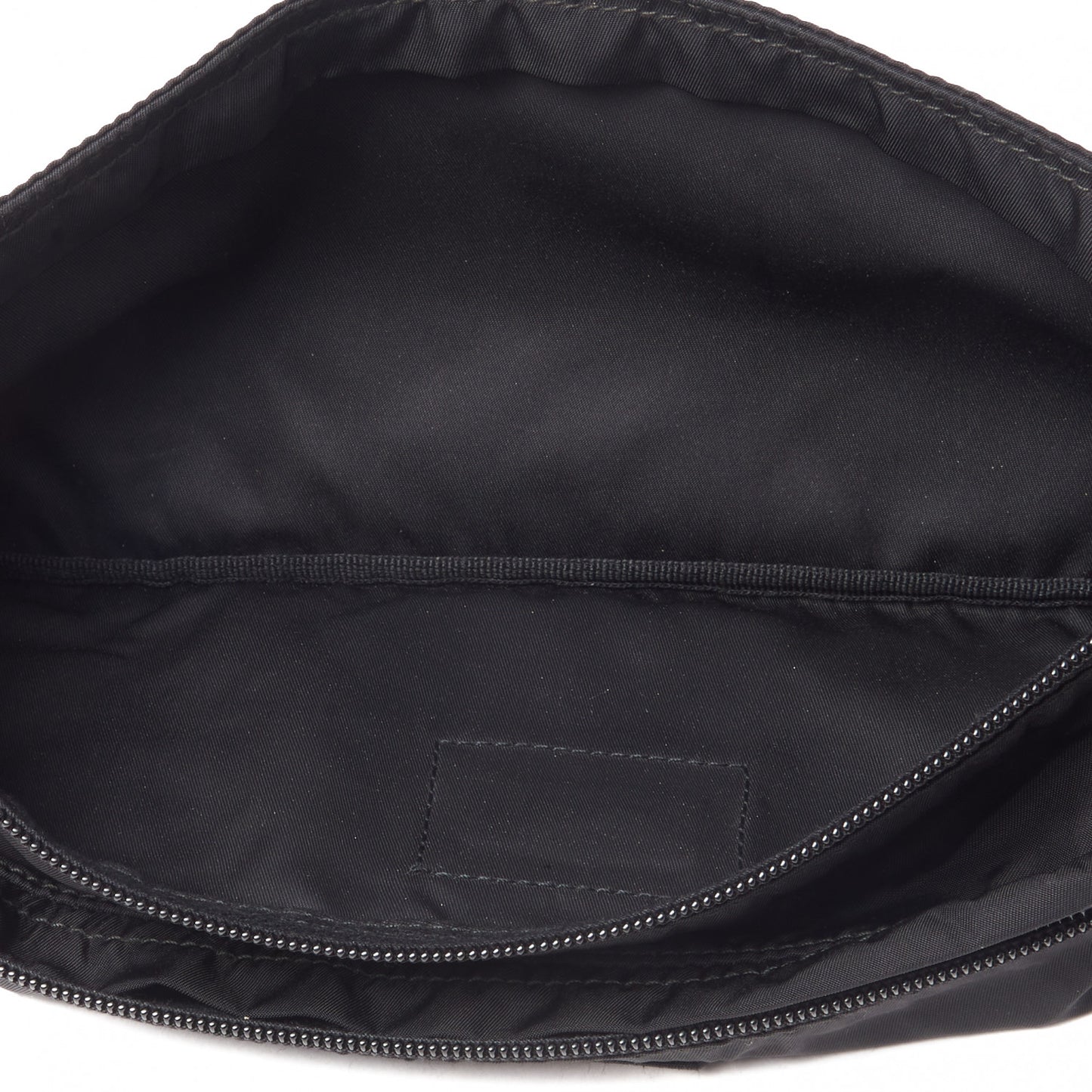 Tessuto Nylon Montagna Belt Bag Black