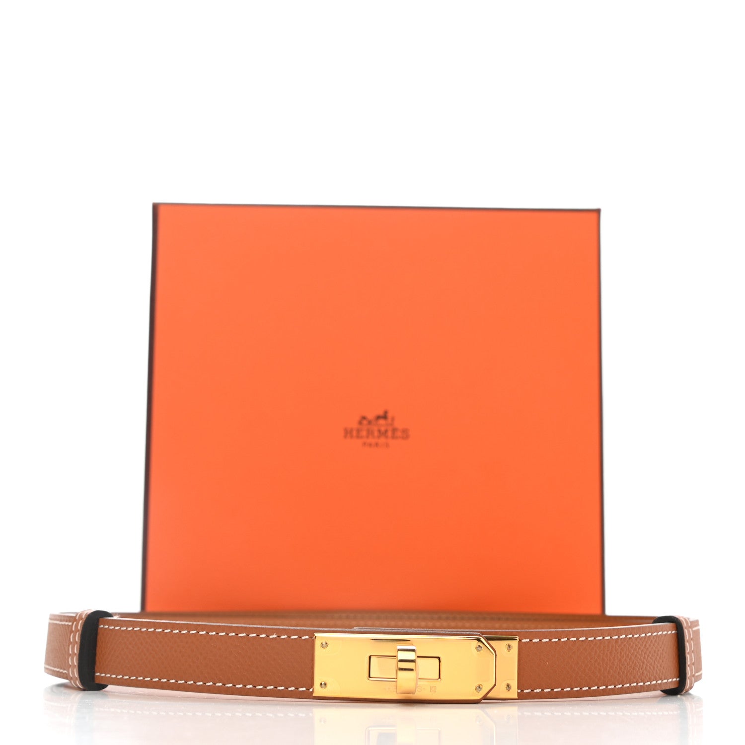 Hermes Epsom Kelly Belt Gold 4 of 4