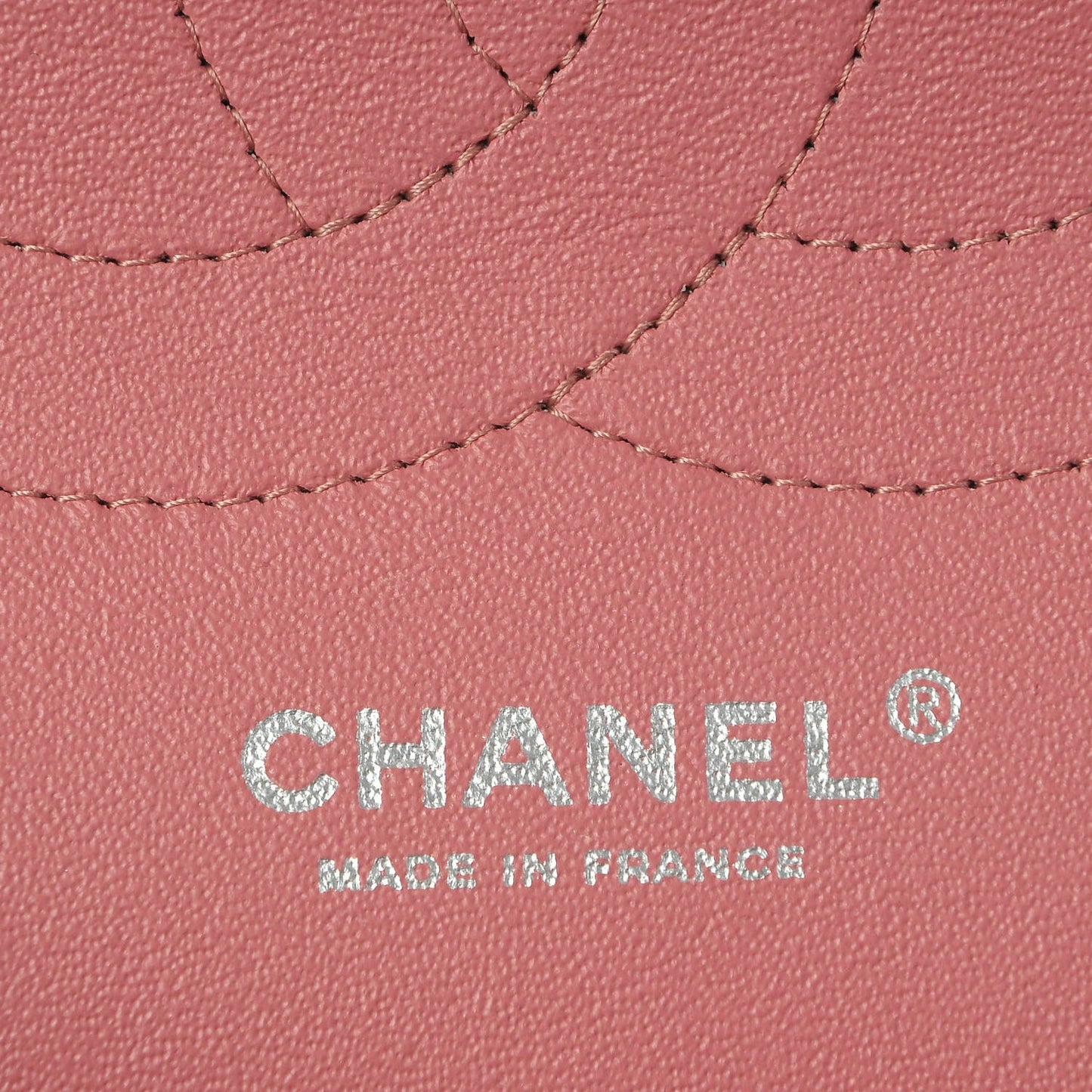 Lambskin Quilted Jumbo Double Flap Pink