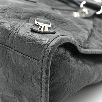 Balenciaga Agneau Classic Silver Hardware City Gris Fossile Anthracite 11 of 15