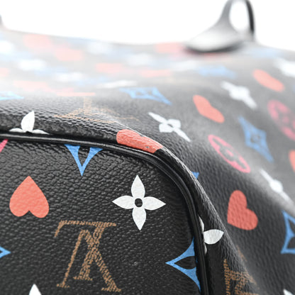 Louis Vuitton Game On Neverfull MM Black 8 of 9