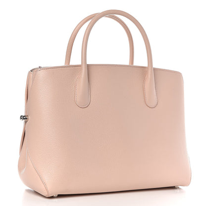 Christian Dior Grained Calfskin Bar Tote Pink 3 of 9