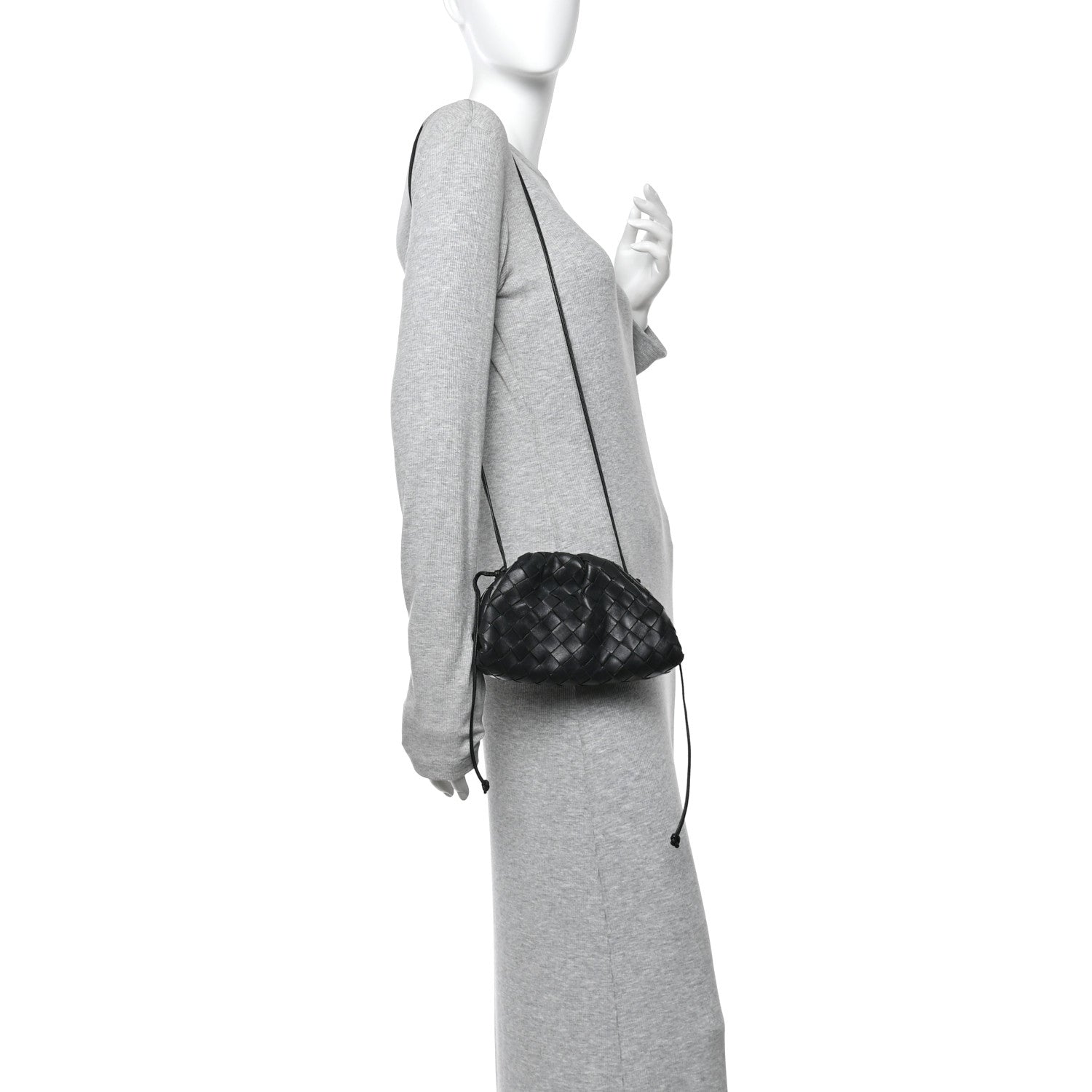 Bottega Veneta Nappa Intrecciato The Mini Pouch Black 2 of 13