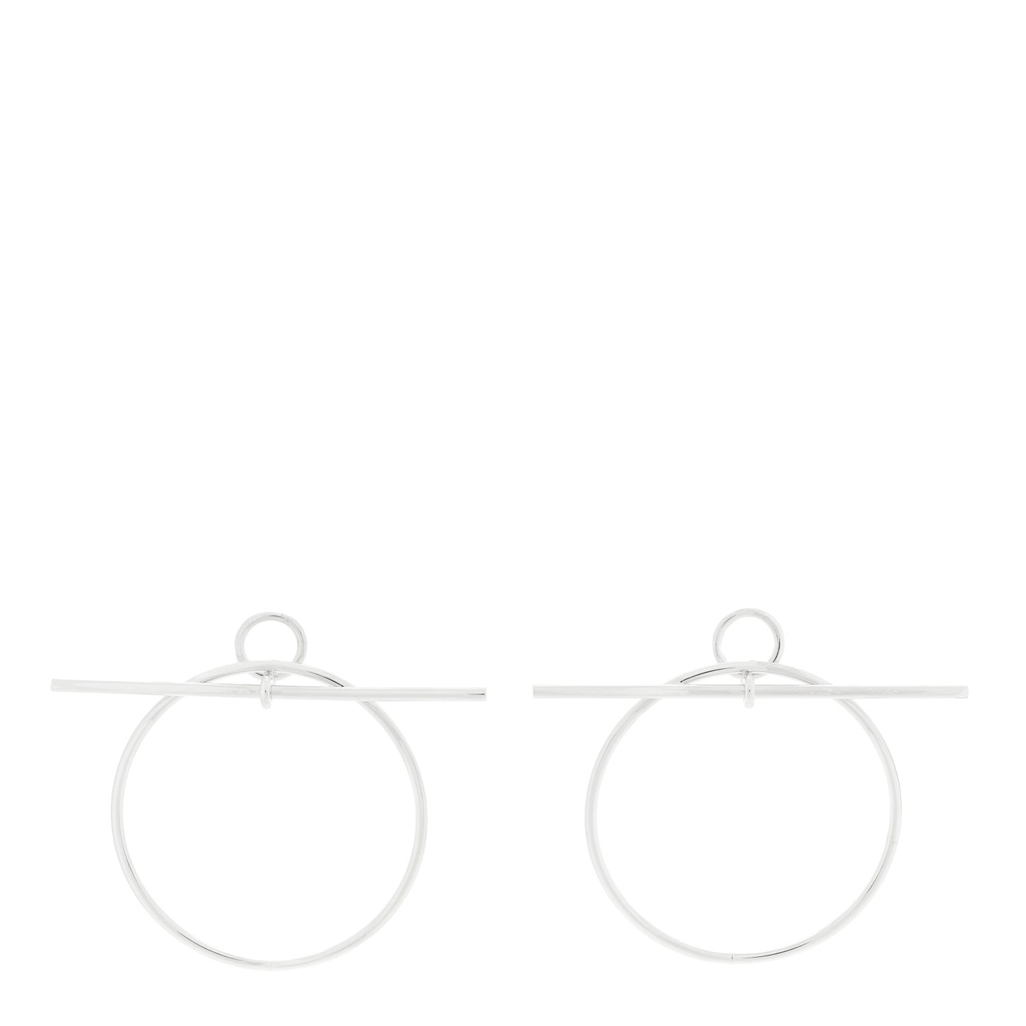 Sterling Silver MM Loop Earrings