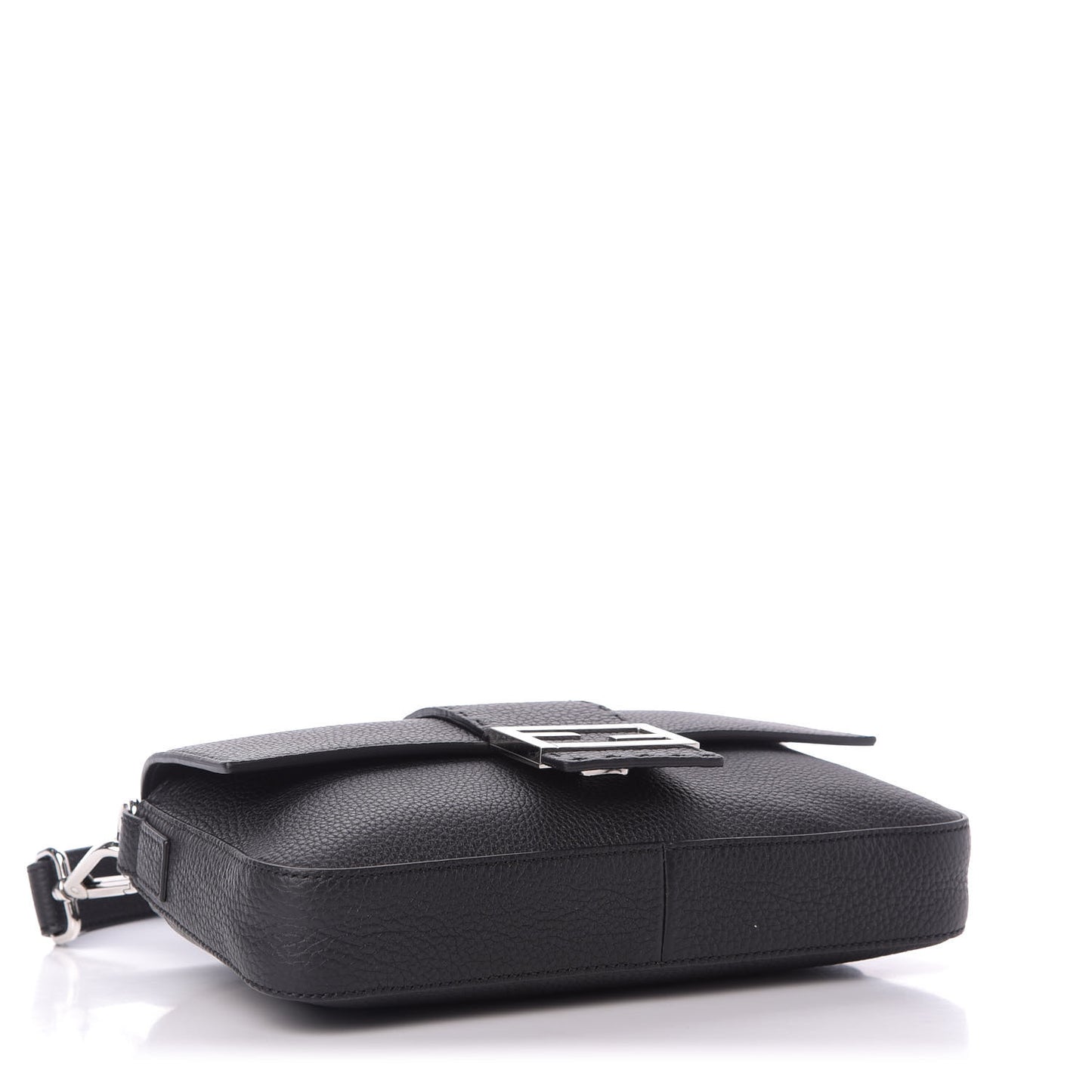 Cuoio Romano Selleria Belt Baguette Bag Black