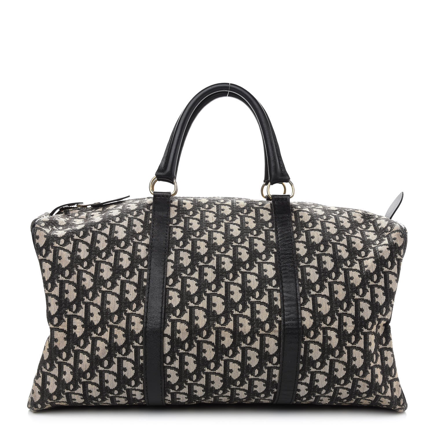 Christian Dior Monogram Duffle Black 1 of 8