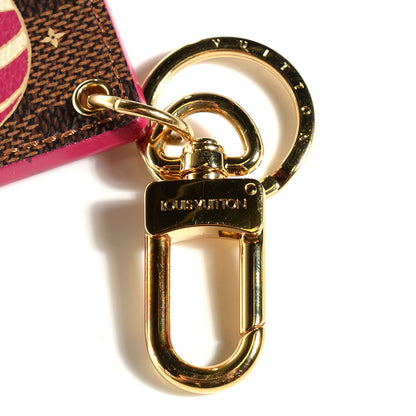 Louis Vuitton Damier Ebene Illustre Air Balloon Bag Charm Grenade 6 of 7
