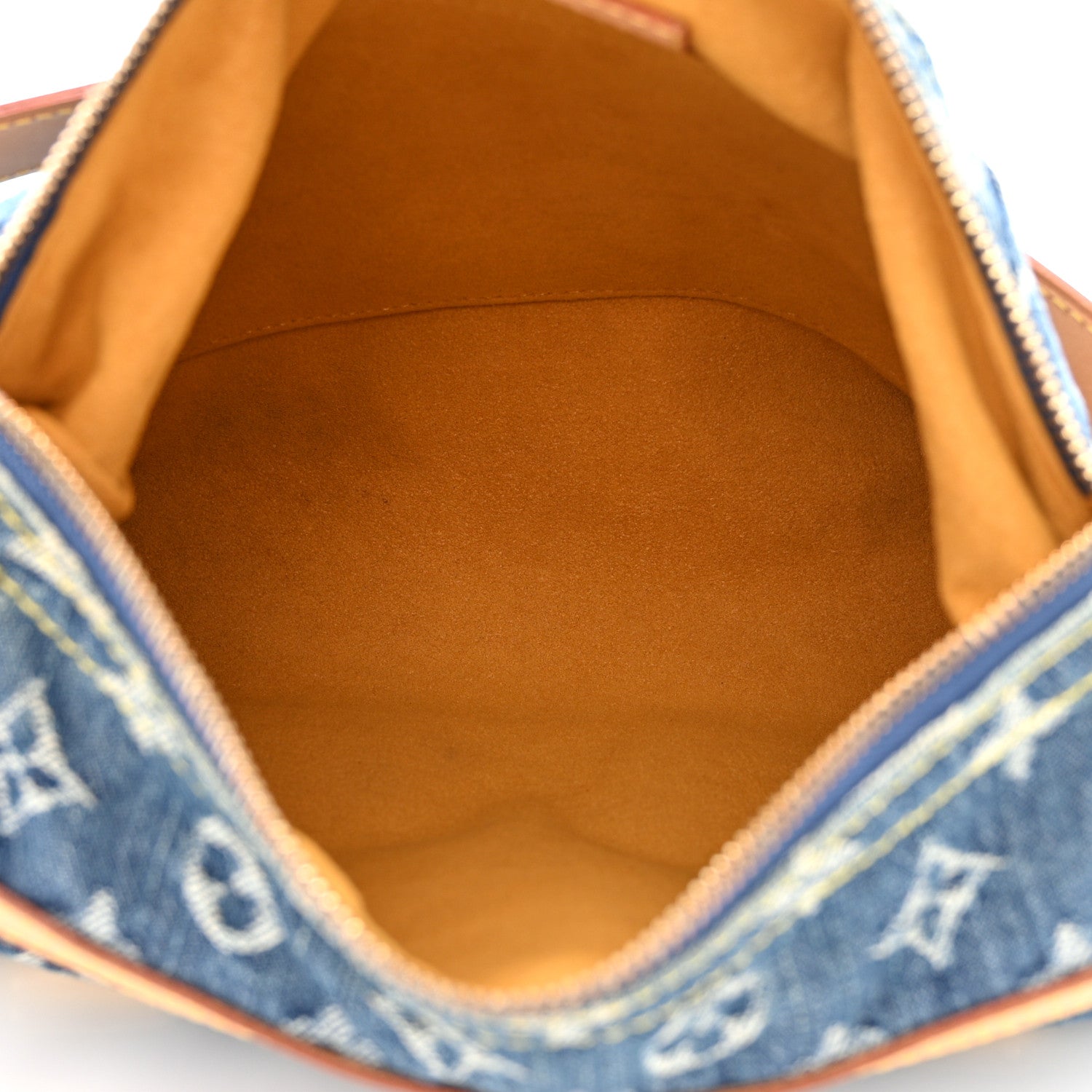 Louis Vuitton LOUIS VUITTON Monogram Denim Baggy PM Blue 5 of 12