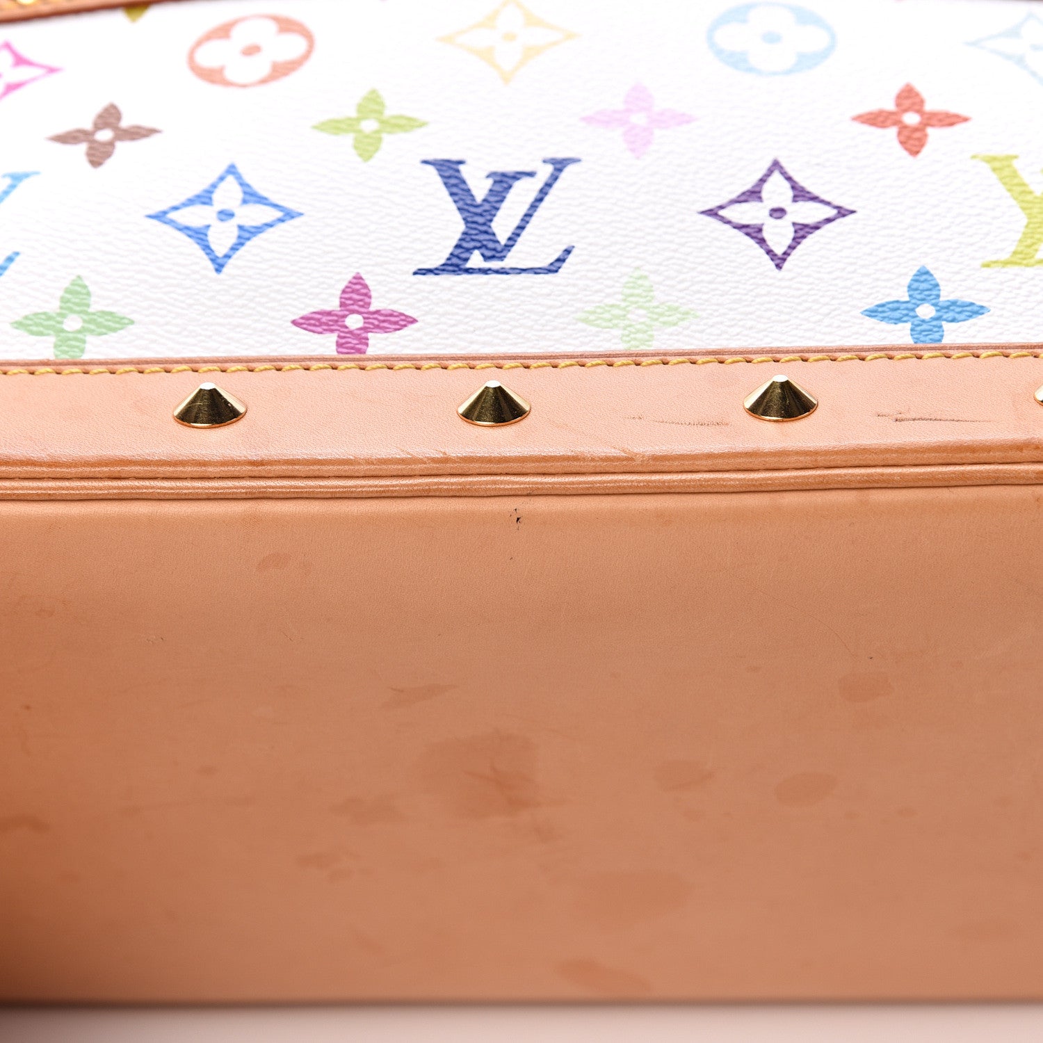Louis Vuitton Monogram Multicolor Alma White 12 of 16