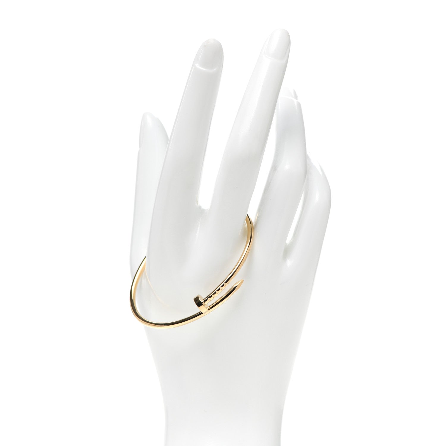 Cartier 18K Yellow Gold Small Juste Un Clou Bracelet 16 2 of 6