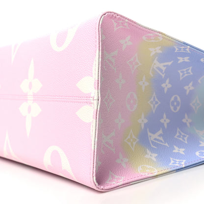 Louis Vuitton Monogram Escale Onthego GM Pastel 9 of 9
