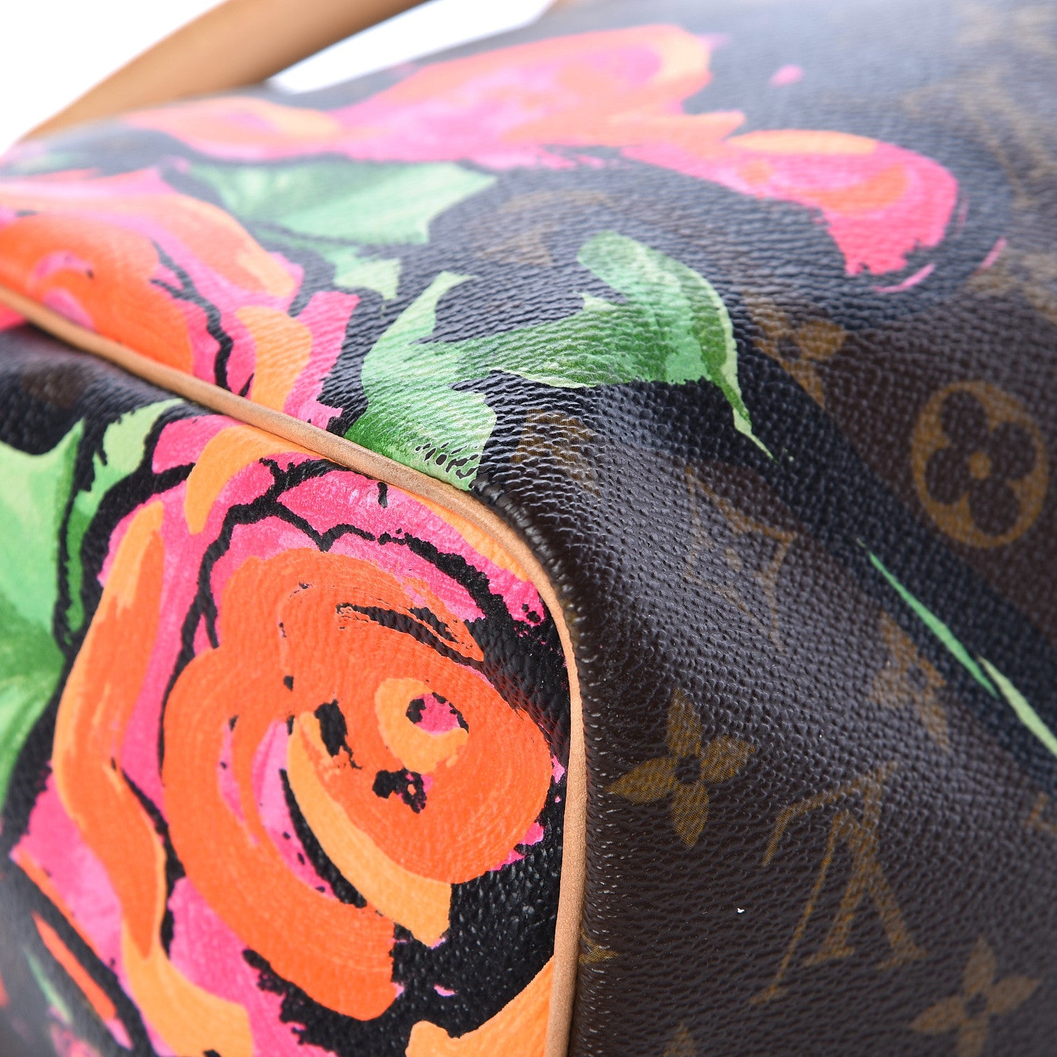 Louis Vuitton Monogram Roses Speedy 30 12 of 14