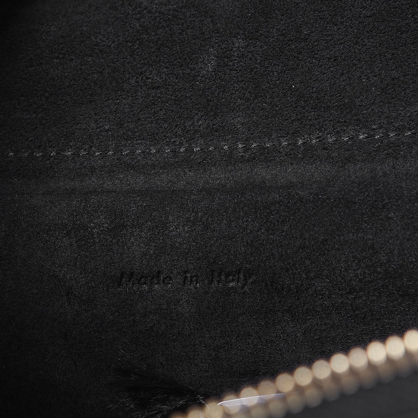 Grained Calfskin Mini Belt Bag Black