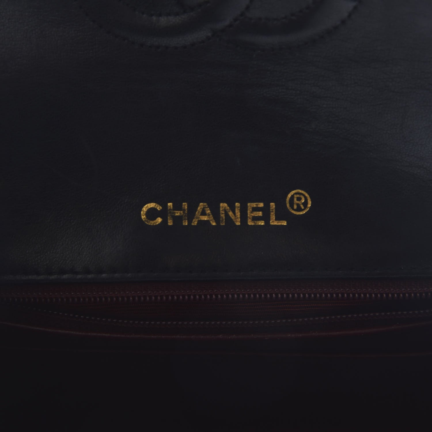 Chanel Lambskin Quilted Mini Square Flap Bag Black 8 of 10