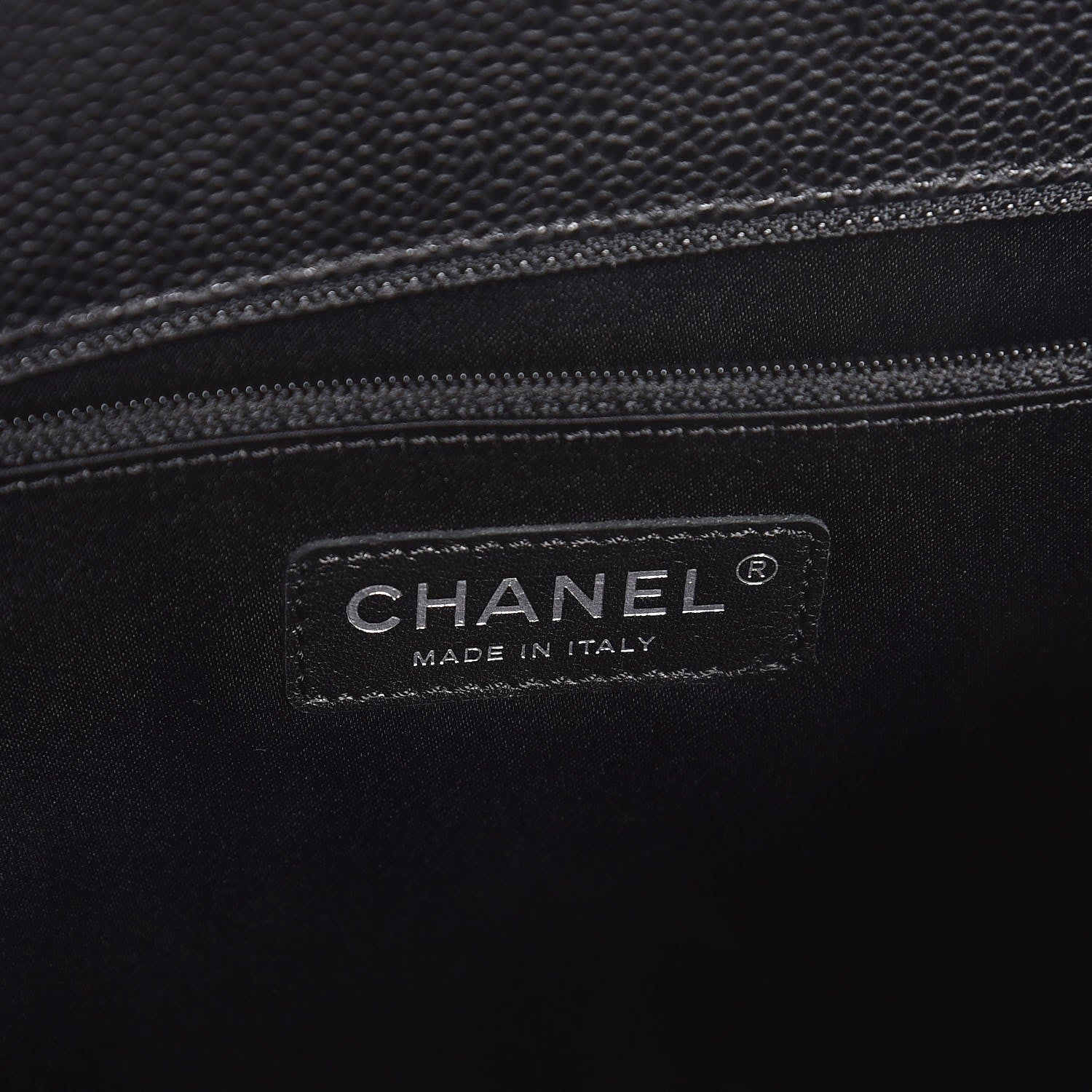 Chanel Caviar Quilted Grand Shopping Tote GST Black 6 of 7