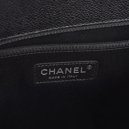 Chanel Caviar Quilted Grand Shopping Tote GST Black 6 of 7