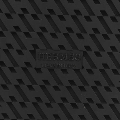 Hermes Suede Goatskin Womens Chypre Sandals 37.5 Rouge Ecarlate Sunset 8 of 10