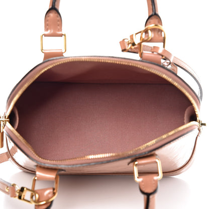 Louis Vuitton Vernis Alma BB Rose Velours 5 of 11