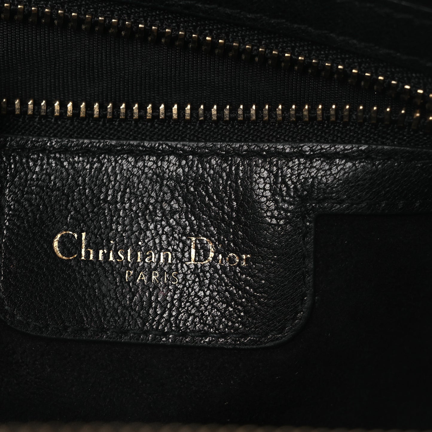 Goatskin Double Saddle Pouch Black