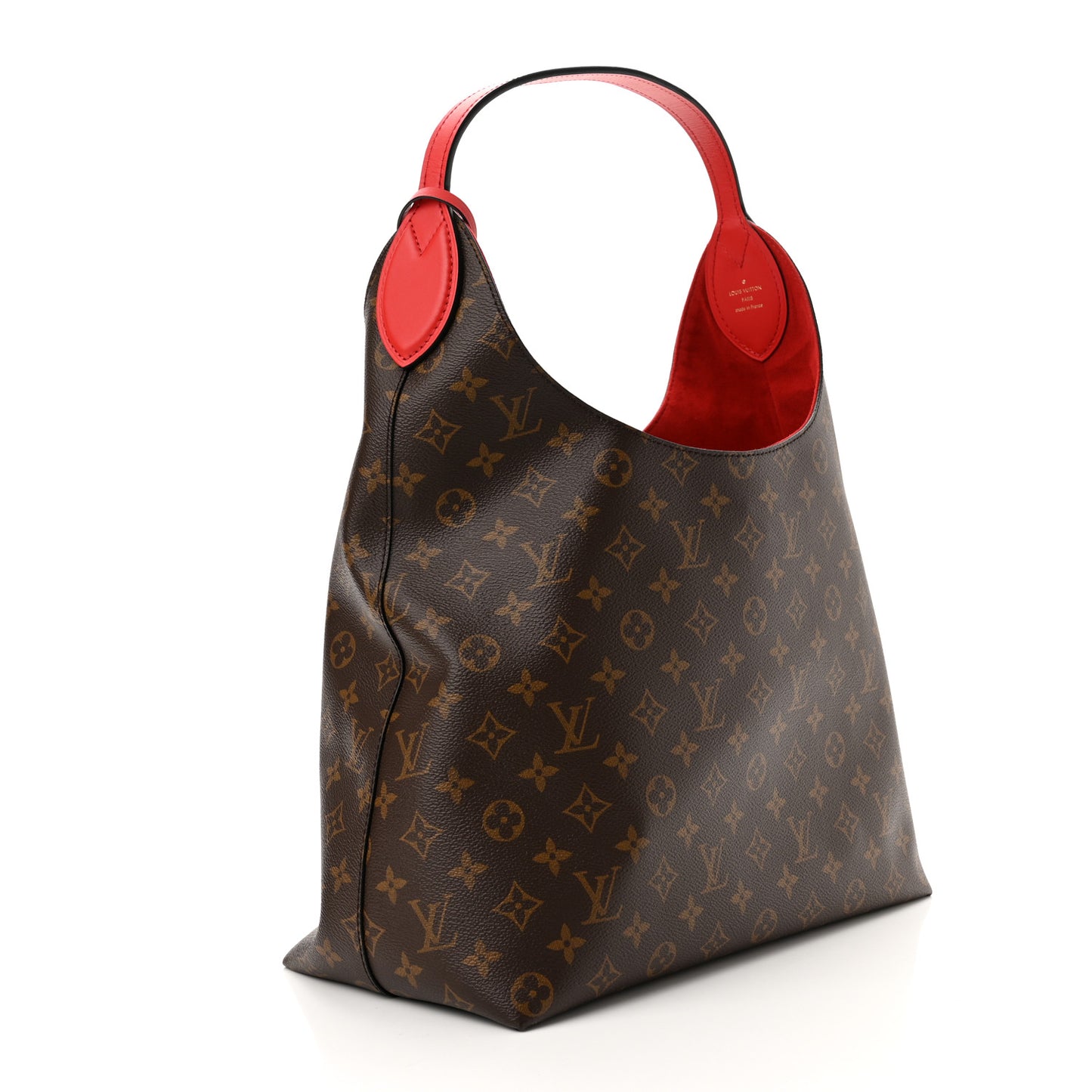 Monogram Flower Hobo Coquelicot