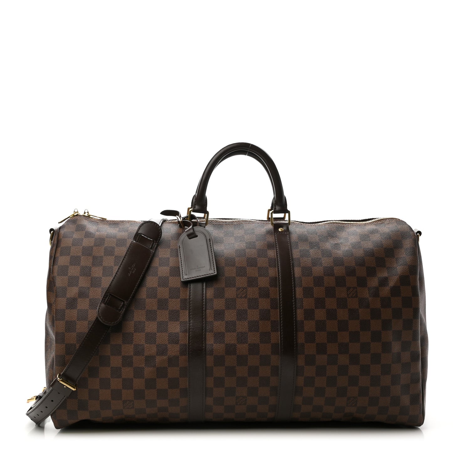 Damier Ebene Keepall Bandouliere 55