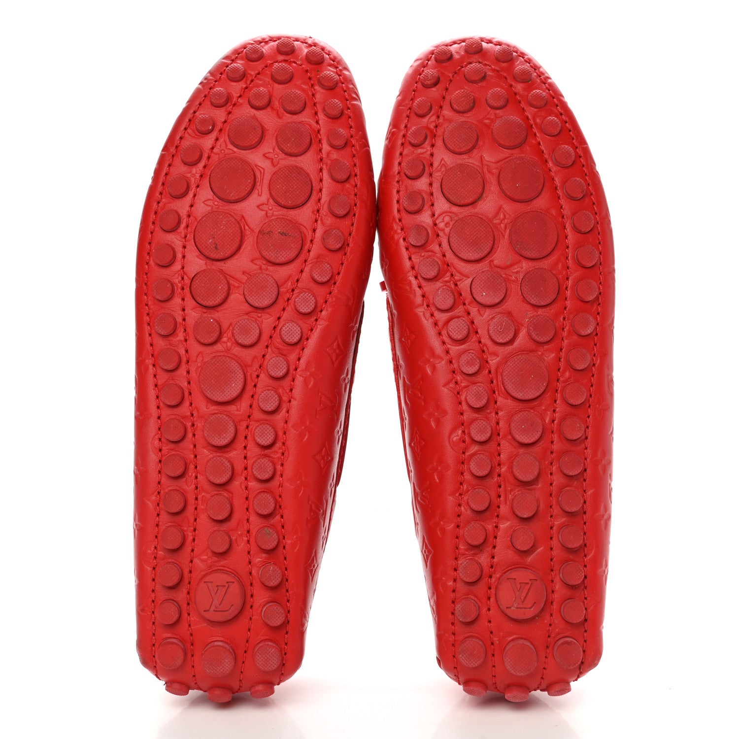 Louis Vuitton Empreinte Gloria Loafers 36.5 Rouge 5 of 11