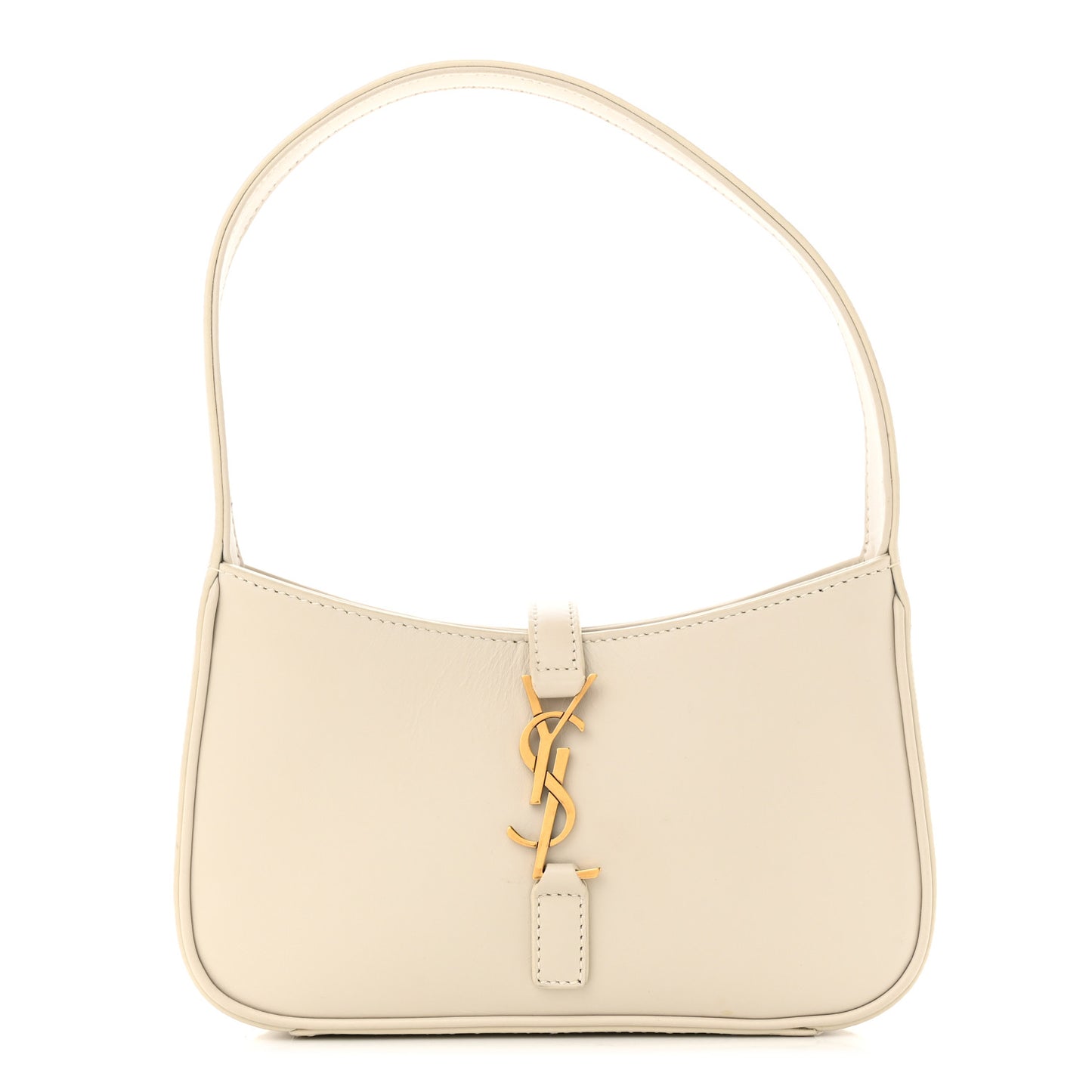 Smooth Calfskin Le 5 A 7 Mini Hobo Crema Soft