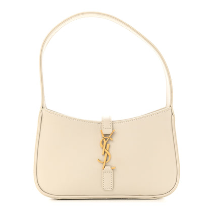 Saint Laurent Smooth Calfskin Le 5 A 7 Mini Hobo Crema Soft 1 of 10