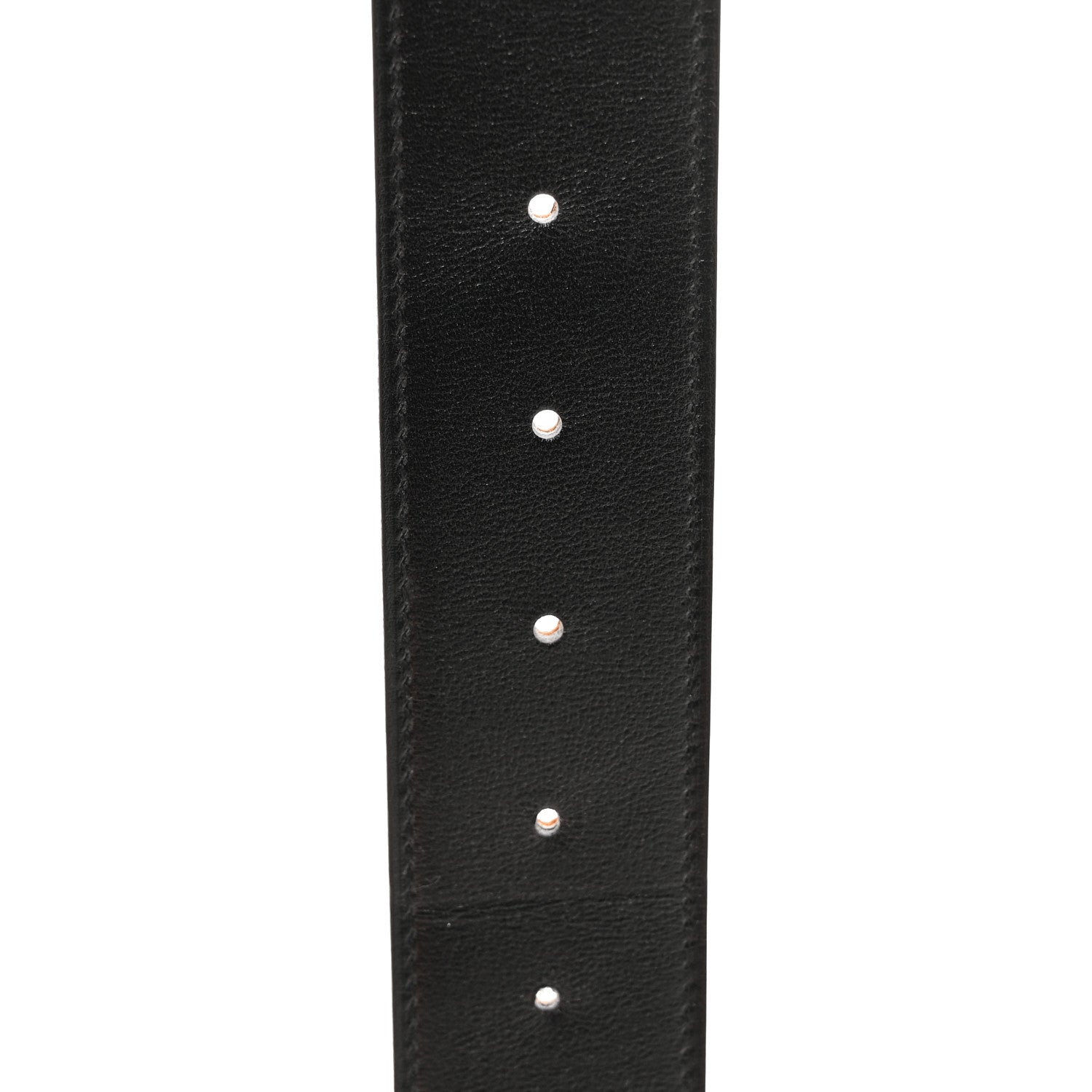 Hermes Togo Swift 32mm Gamma Belt 85 Gold Black 4 of 4