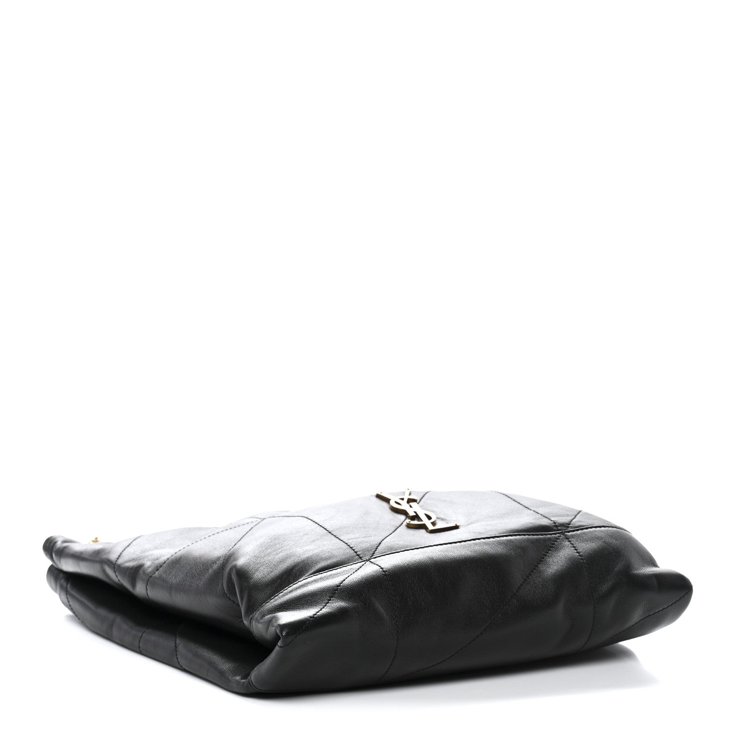 Saint Laurent Lambskin Matelasse Monogram Medium Jamie 4.3 Pochon Black 5 of 11
