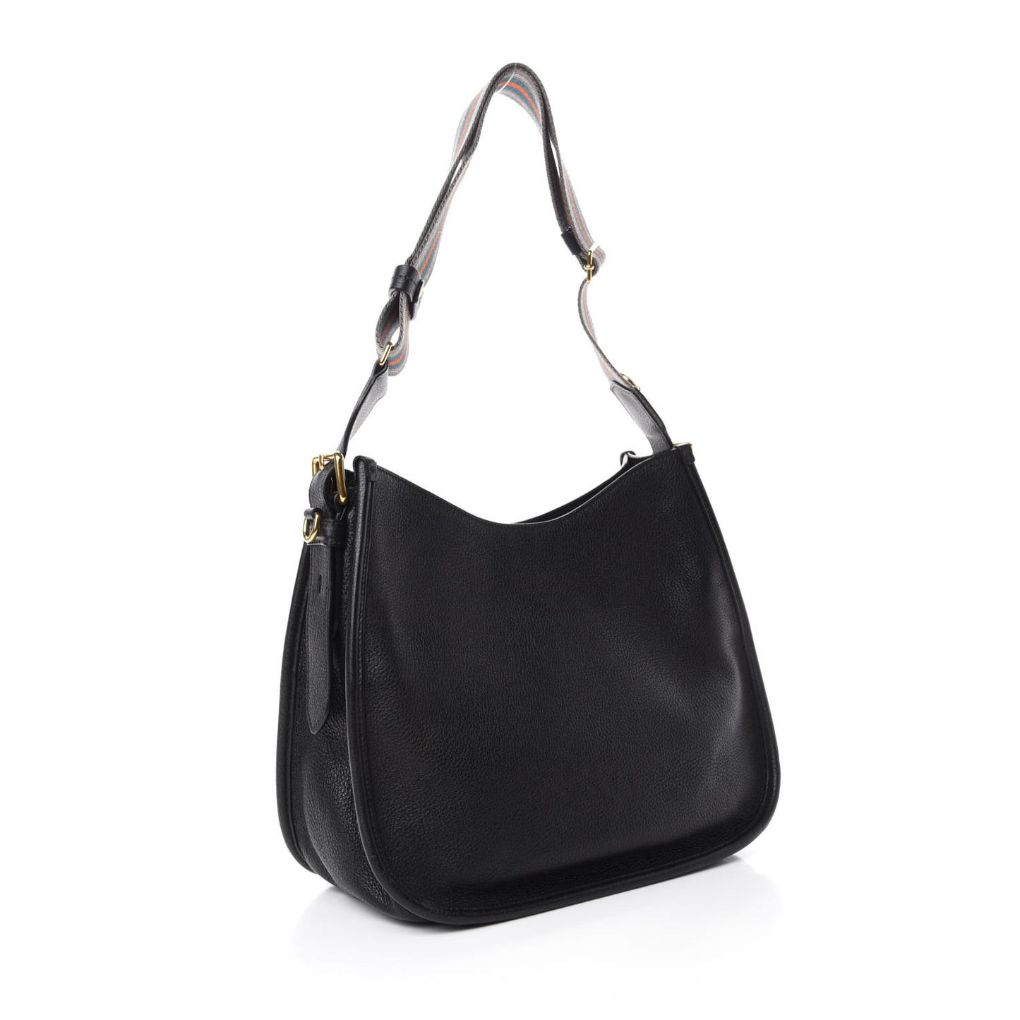 Vitello Daino Hobo Black