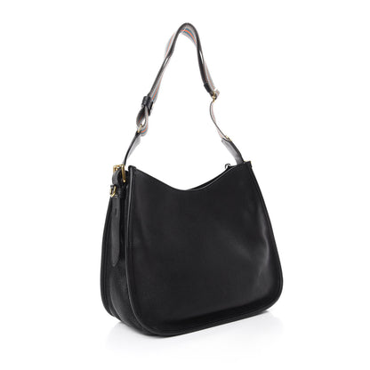 Prada Vitello Daino Hobo Black 3 of 10