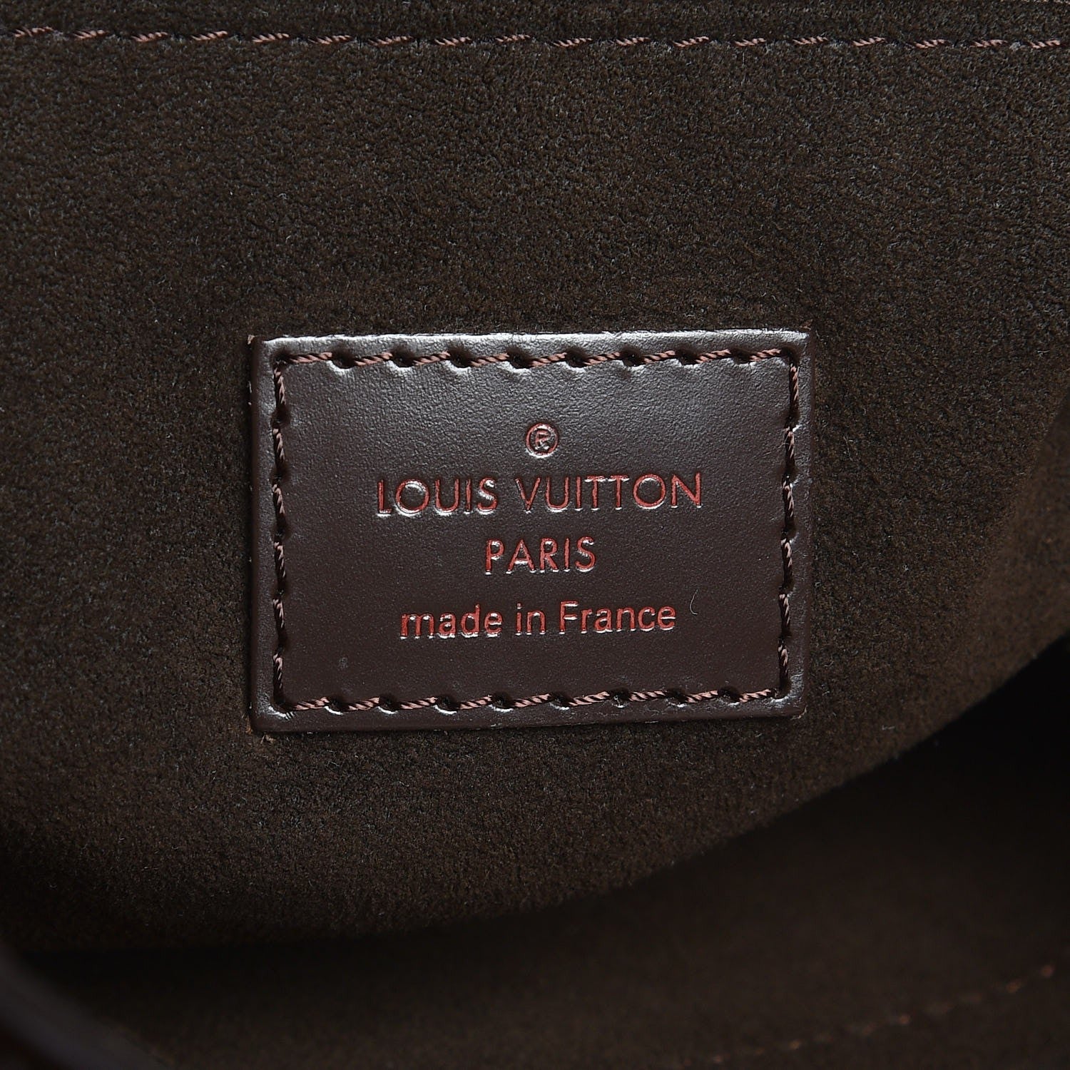 Louis Vuitton Damier Ebene Portobello GM 6 of 8