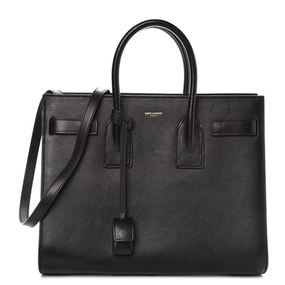 Saint Laurent Calfskin Small Sac De Jour Black 1 of 9