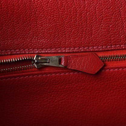 Hermes Chevre De Coromandel Kelly Retourne 35 Rouge Vif 9 of 32
