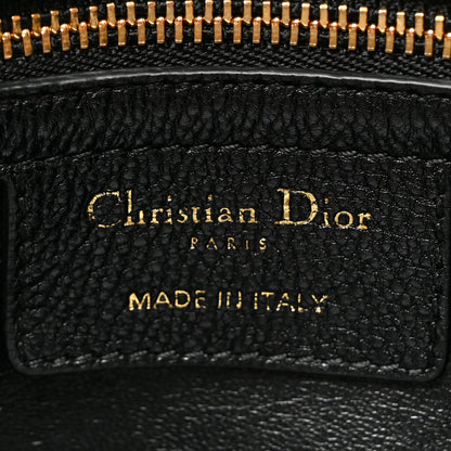 Christian Dior Calfskin Cannage Small Caro Bag Black 6 of 13