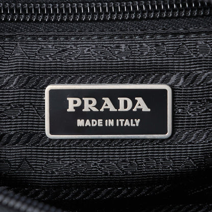 Prada Nylon Vela Messenger Bag Black 6 of 7