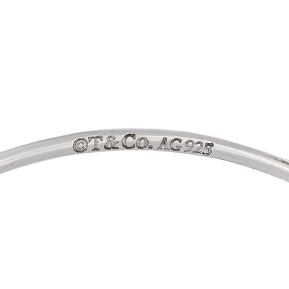 Tiffany Sterling Silver Hook Bangle Bracelet 3 of 4